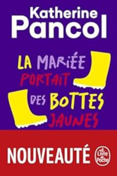 La mariée portait des bottes jaunes